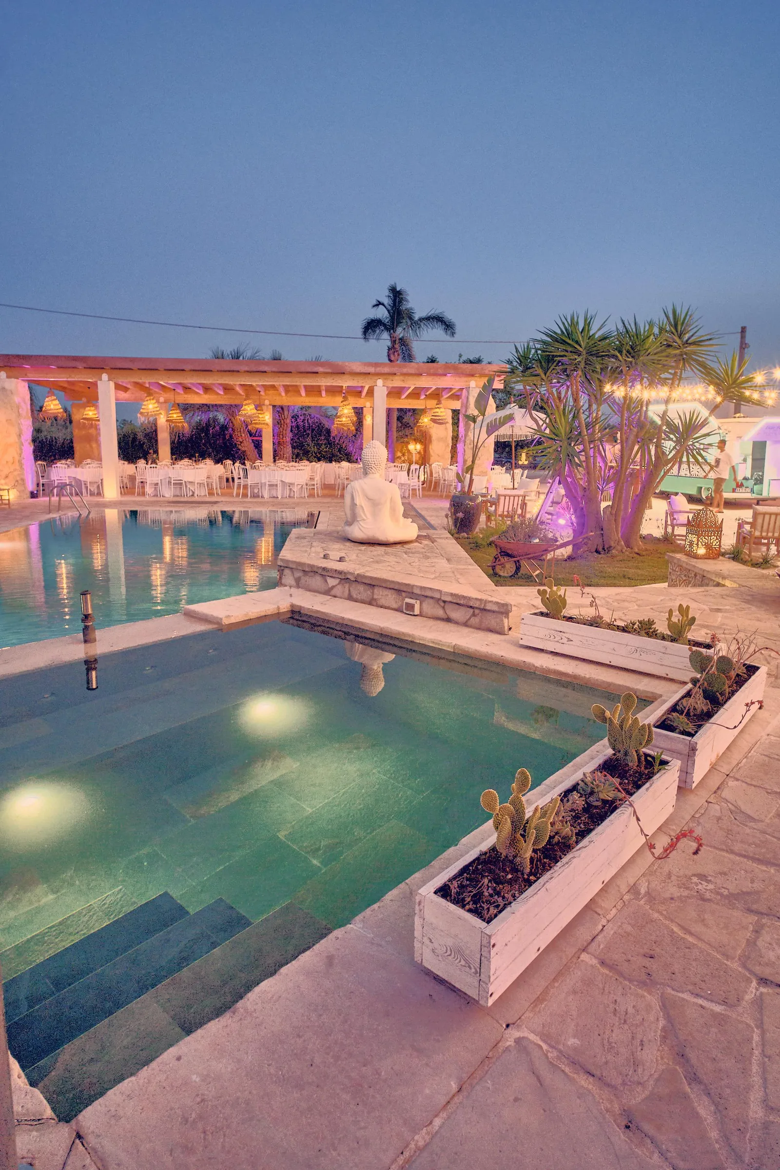 Location per pool party e feste private a bordo piscina nel Salento